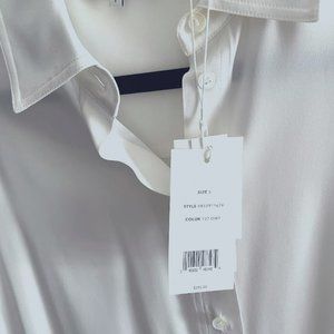 Vince Silk Blouse - S, White